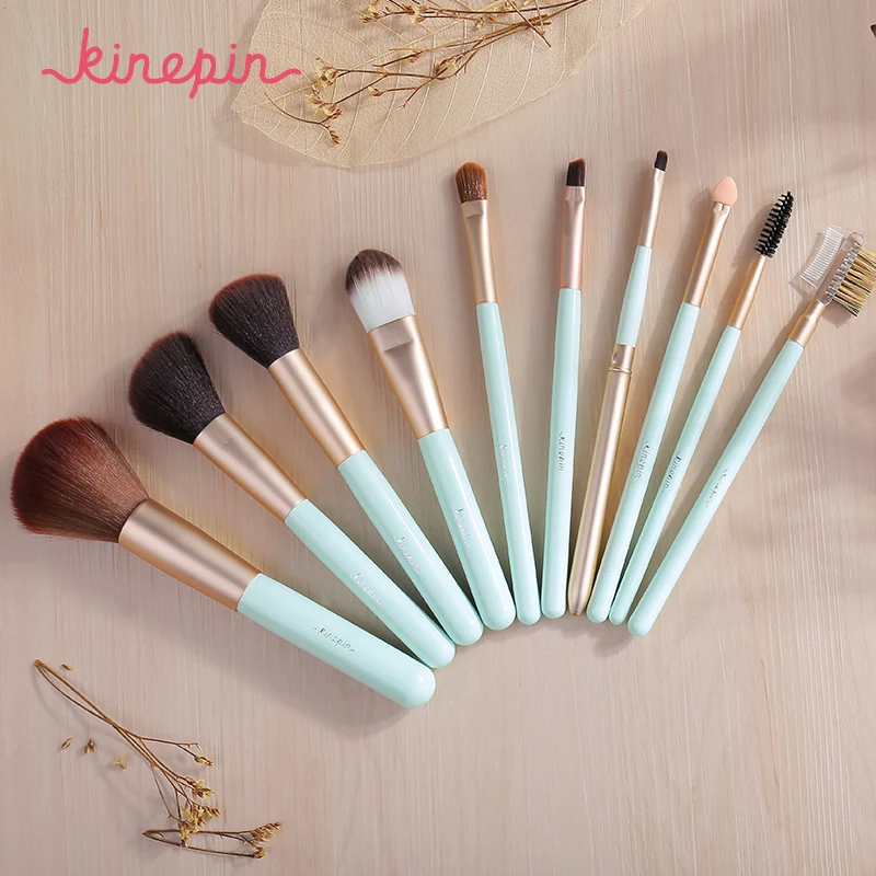 KINEPIN Профессиональная студия 10 шт набор кистей для макияжа Высокое качество
