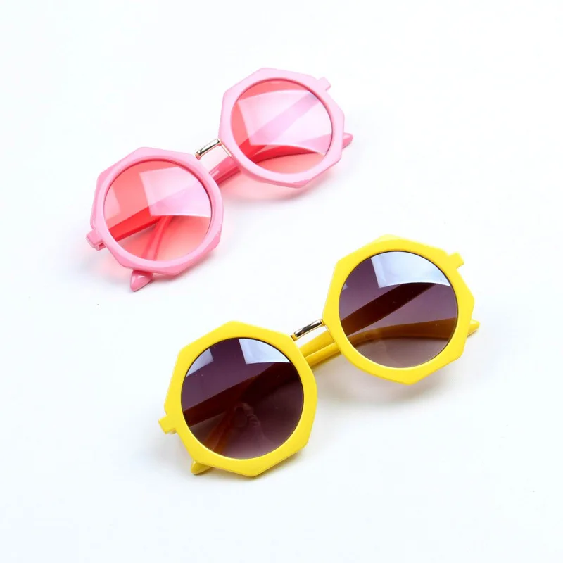 Cute kinder zonnebril baby Girls&ampboys designer wholesale Round lens sunglasses UV400 Fashion kids children oculos de sol n694 |