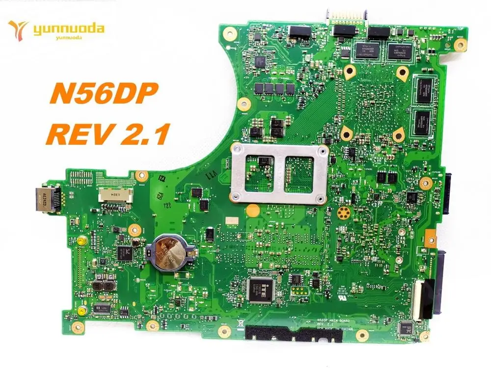 Оригинальная материнская плата для ноутбука ASUS N56DP REV 2 1 протестирована хорошая