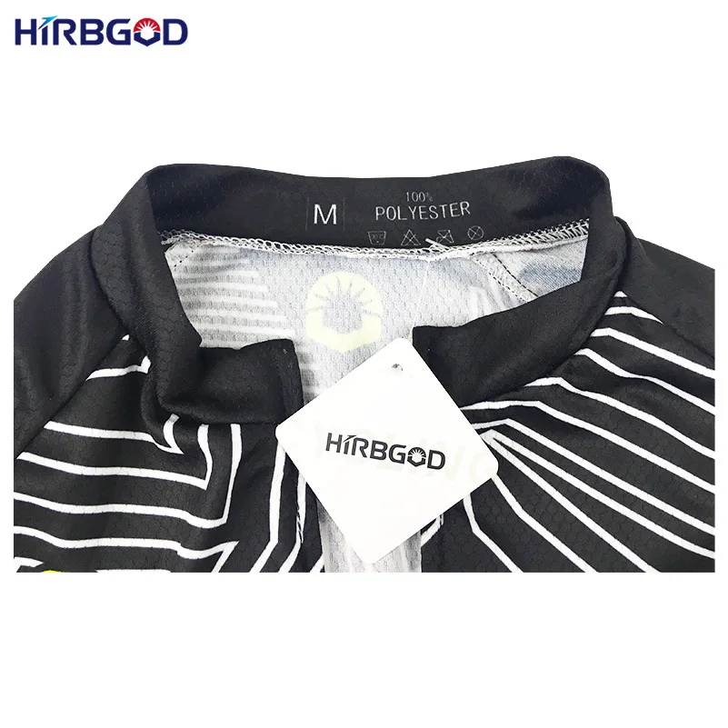 HIRBGOD Женская линия печати легкий Велоспорт Джерси с длинным рукавом Женские