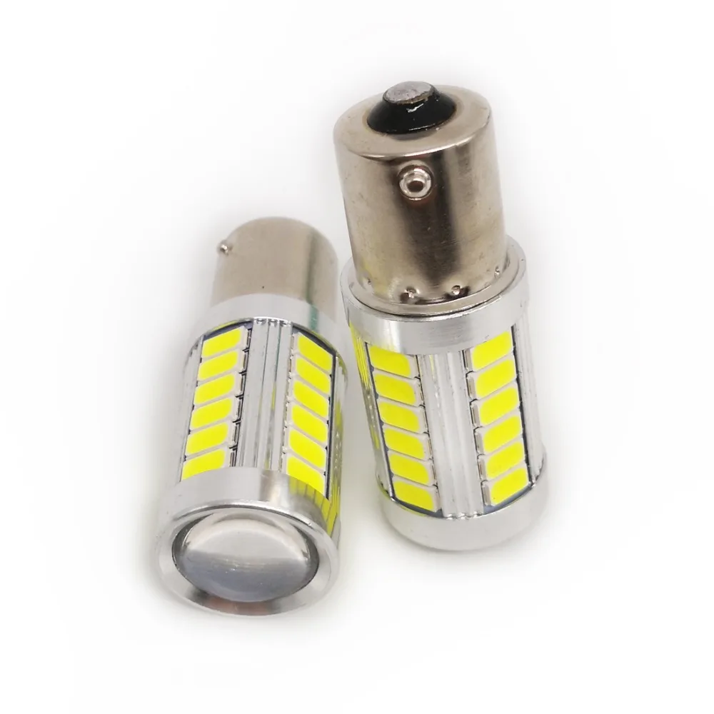 12V S25 1157 33SMD 5630 белый светодиодный светильник для салона автомобиля лампа
