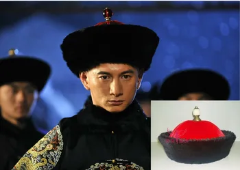 Multi-design Winter Fur Hat Qing Dynasty Court Officer Hat Emperor's Hat