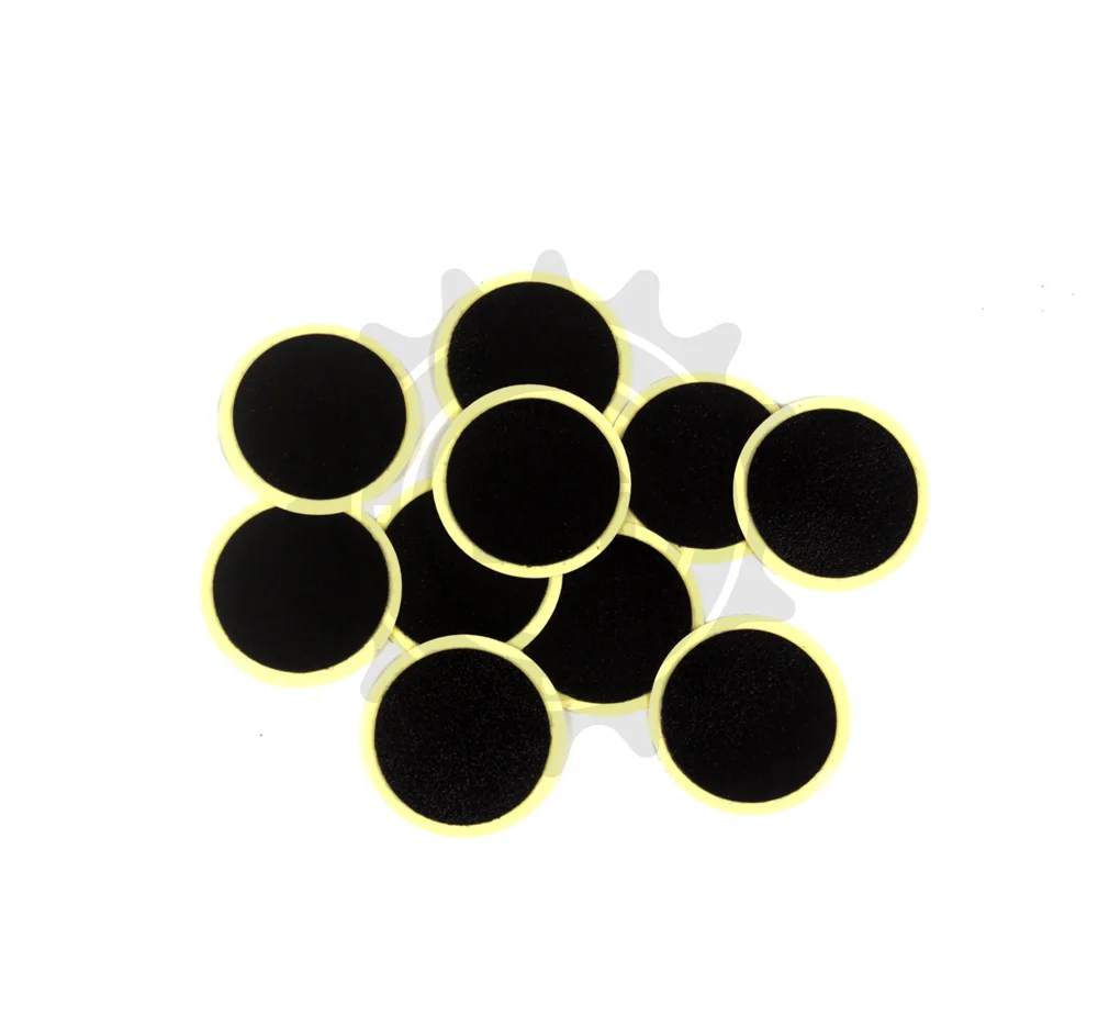 Hight Quality 10pcs Without Glue Bicycle Inner Tire Patches 25*25mm Cycling Mountain/Road Bike Tyre Puncture Fast Repair Tools