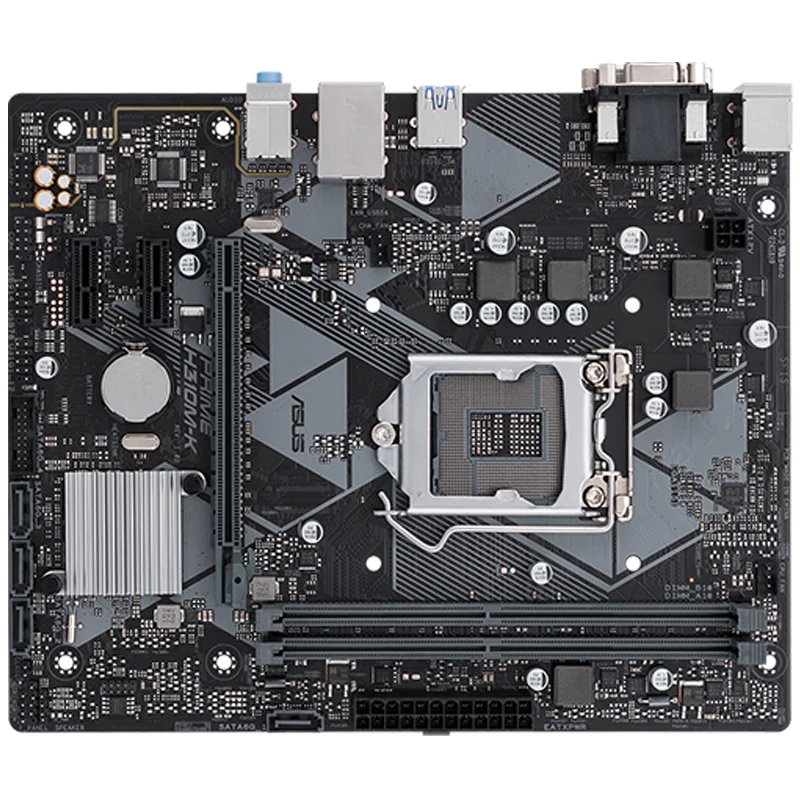 Новинка asus H310M-K настольная материнская плата Z370 розетка LGA 1151 DDR4 Бесплатная