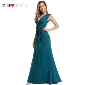 Bridesmaid Dresses Ever Pretty Medrmaid V-Neck Ruffles Sleeveless Elegant Women Dresses For Wedding Party Vestido De Festa Longo Bridesmaid Dresses Ever Pretty Medrmaid V-Neck Ruffles Sleeveless Elegant Women Dresses For Wedding Party Vestido De Festa Longo