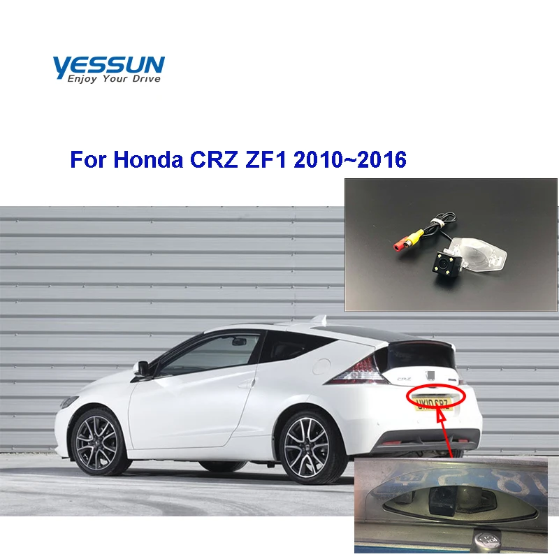Yessun HD CCD Night Vision Car Rear View camera For Honda CRZ ZF1 2010~2016 license plate | Автомобили и мотоциклы