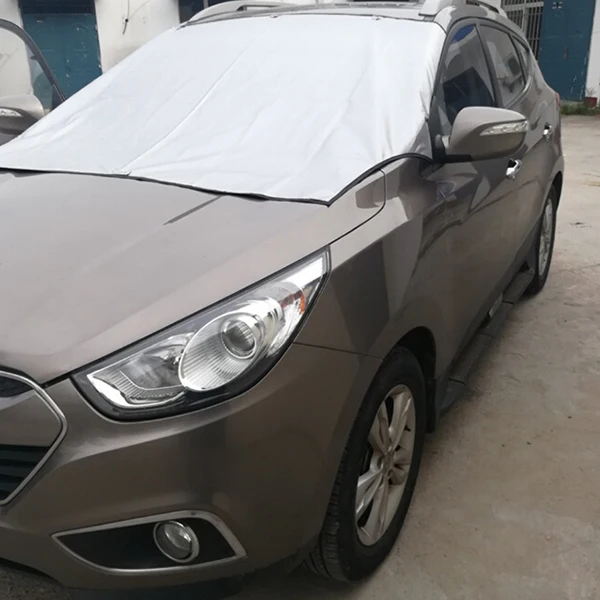 Универсальное покрытие для лобового стекла автомобиля 215x125 см защита от тепла