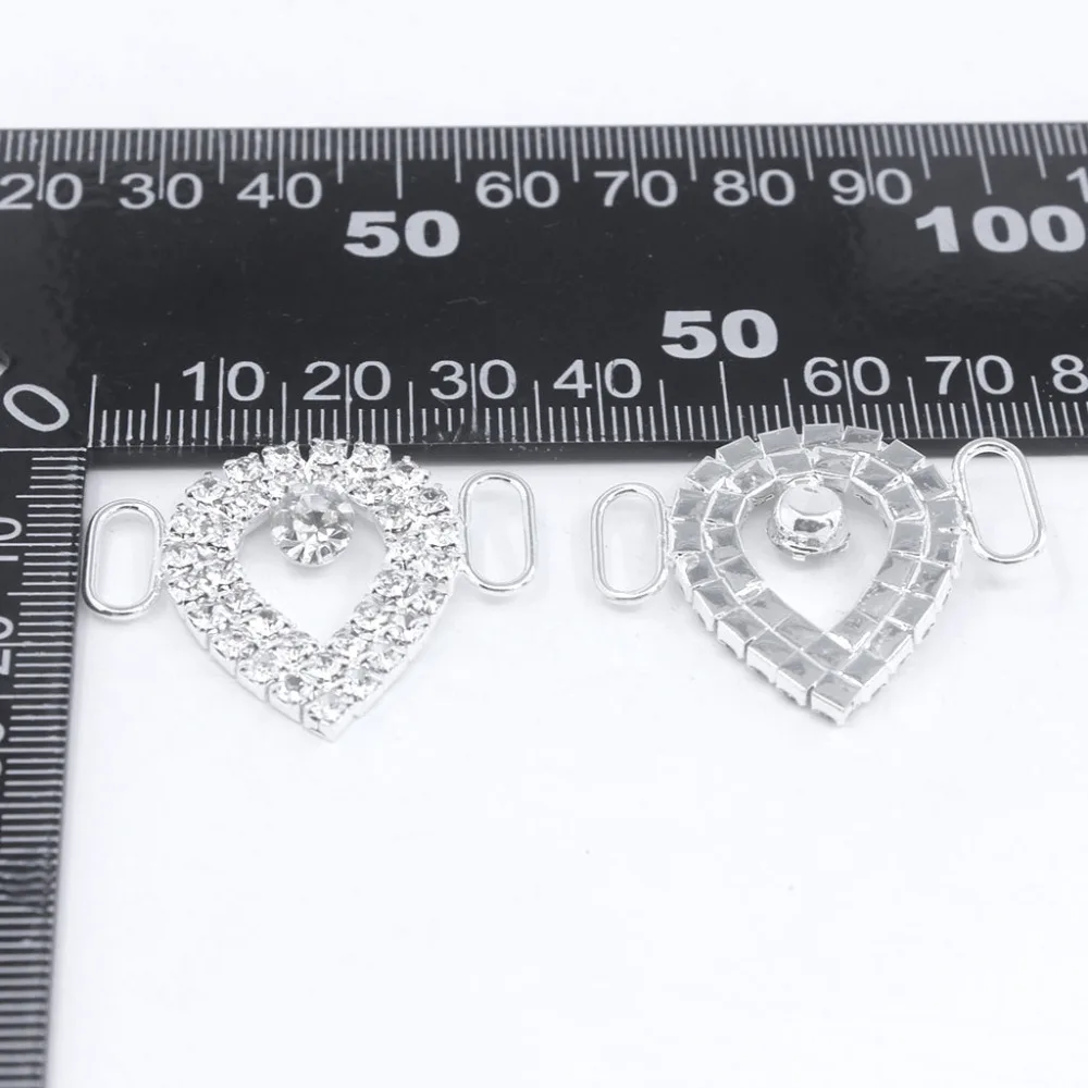 2018 Bikini Rhinestone Chain Buckle Trims Silver Yard Belt Connector For Jewelry Making Diamond Crystal Bodychain Crochet Charm | Дом и сад