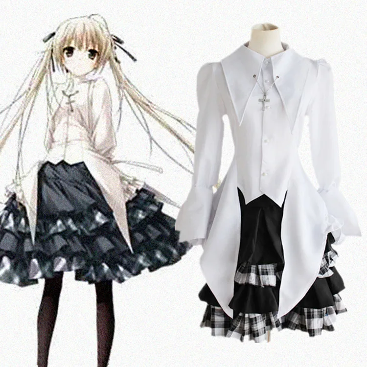 

In solitude where we are least alone Kasugano Sora Halloween Party women costumes dress Cosplay Fancy Dress
