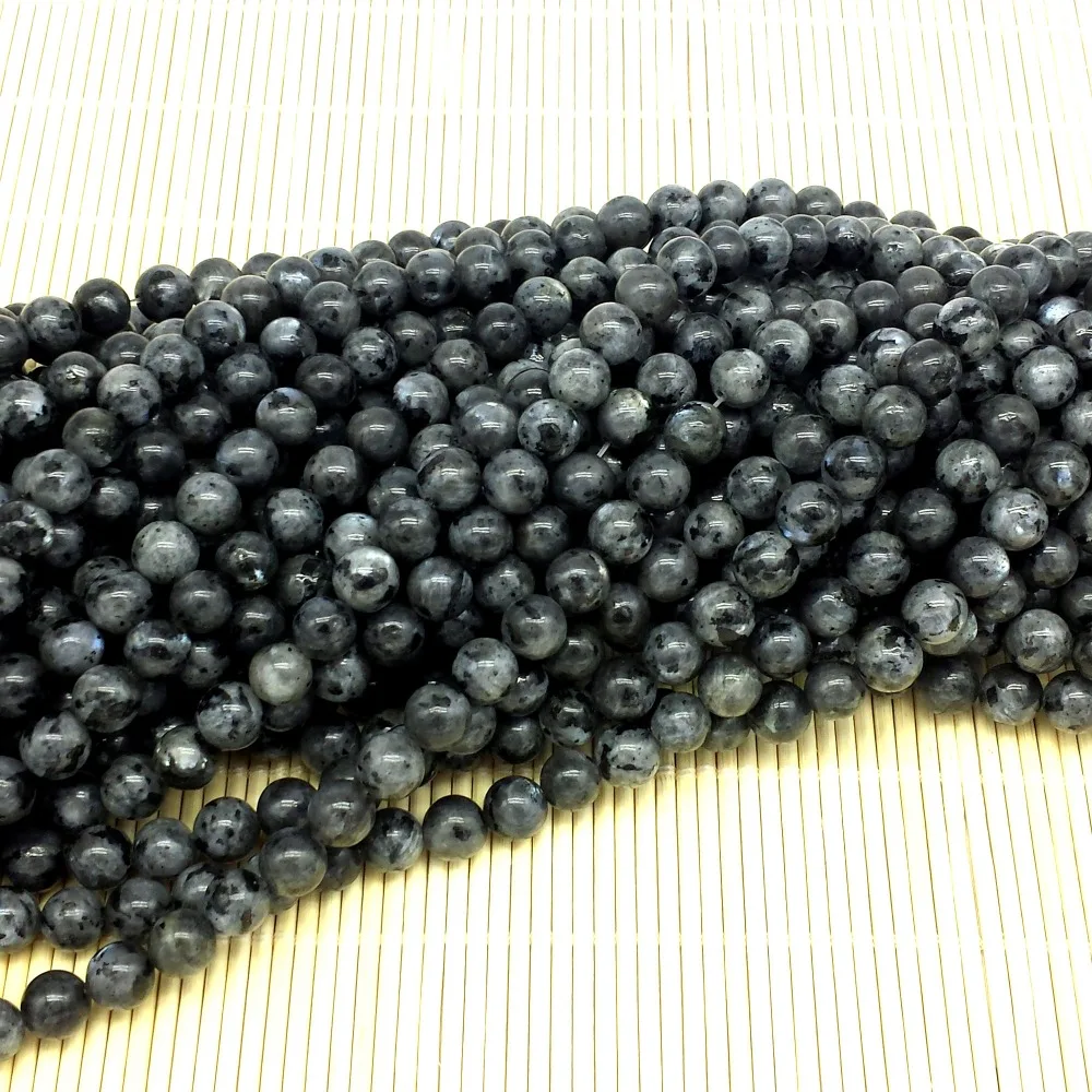Натуральные индийские бусины из Лабрадорита круглые модный стиль подходит для