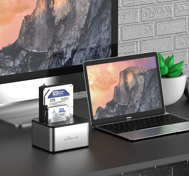 Алюминиевый жесткий диск Внешний чехол 6 ТБ hdd box 2,5/3,5 USB 3,0 hdd док-станция sata к usb hdd док-станция 2,5 hdd Чехол