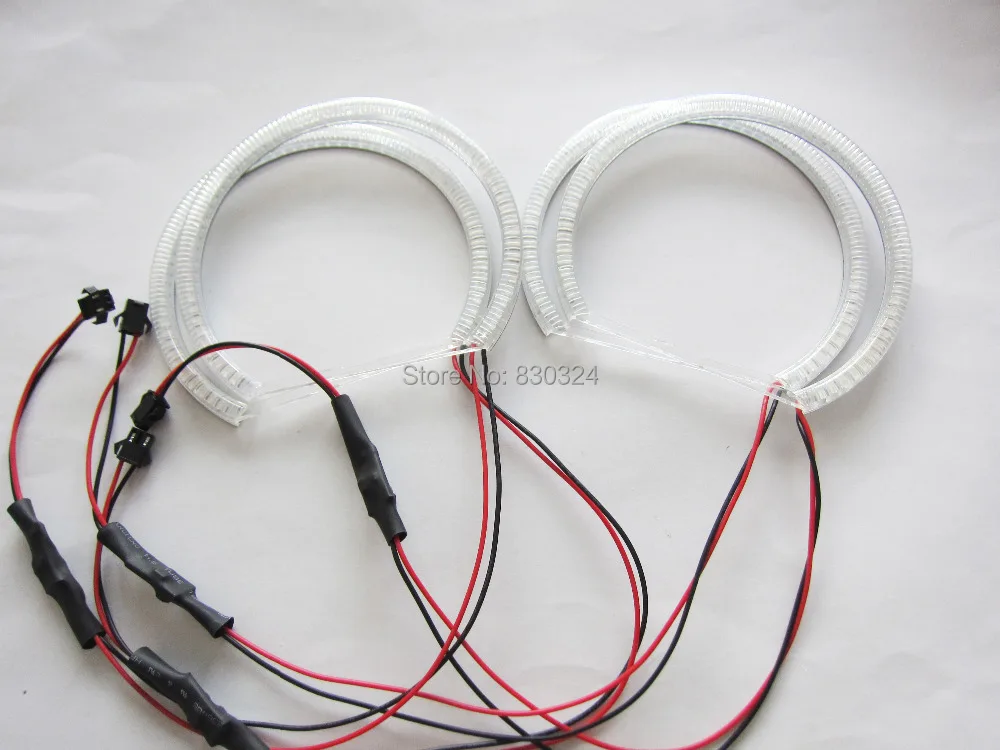 4X131MM SMD СВЕТОДИОДНЫЙ ангельские глаза гало кольца DRL светильник для BMW E46 E39 E38 E36