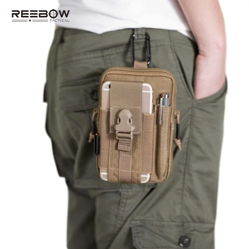 Onebow Открытый тактический molle EDC Утилита Сумка гаджет пояс поясная сумка с сотового телефона застежка кобуры