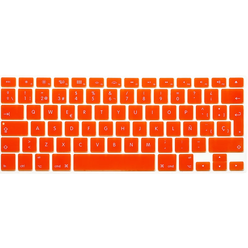 Защитная панель для ноутбука с испанской клавиатурой Macbook Air Pro Retina 13 15
