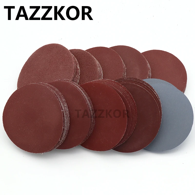 

Round Sandpaper Grit Self-adhesive Sand Paper Sanding Disc Abrasive Stone Glass Grinding For Wooding Polish Tool 3Inch 100pcs