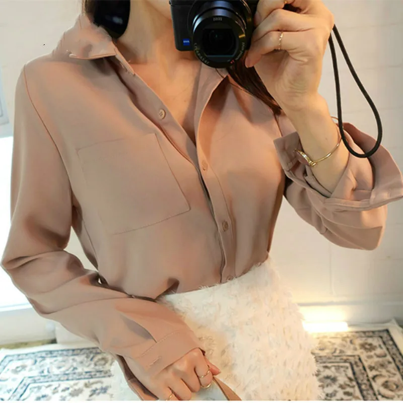 Blusas Mujer De Moda 2021 Для женщин s Топы и блузки размера плюс свободные рубашки шифон с
