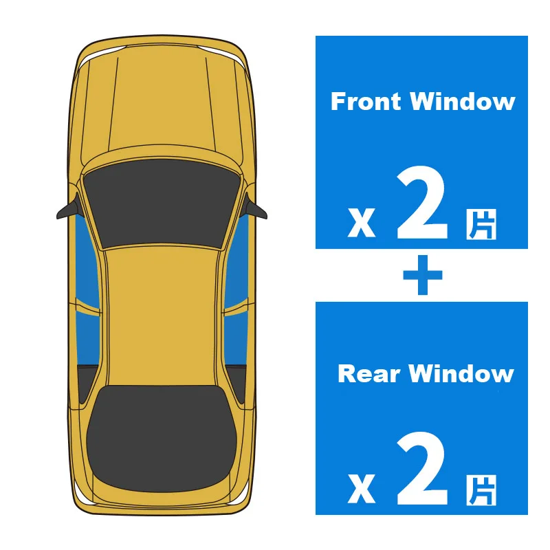4pcs windows Автомобильные Боковые окна магнитный солнцезащитный козырек УФ Защита Ray блокирующий сетчатый козырек для Nissan x-trail аксессуары для занавесок - Цвет: 4pcs windows