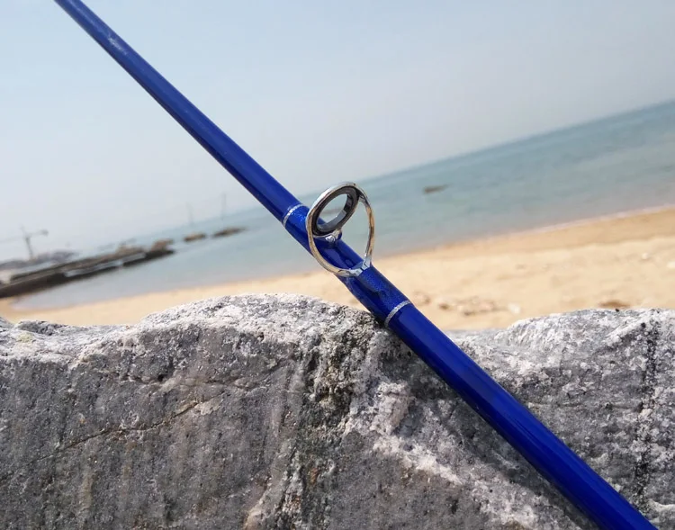 1 шт. 1.95 м приманки Удочка Наживка литья baitcasting удочка Рыбалка Высокуглеродистая