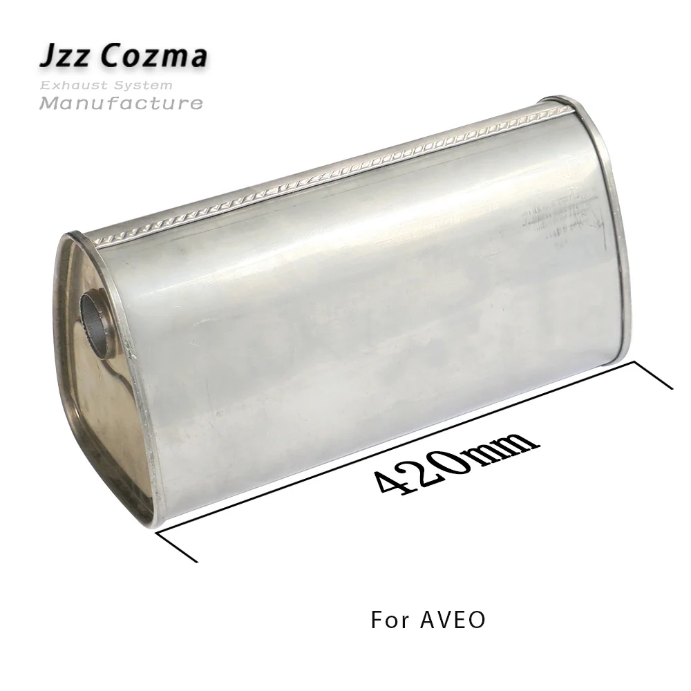 JZZ нержавеющая сталь 201 автомобильный глушитель наконечники для AVEO парус выхлопной системы Замена автозапчасти - Цвет: G07M0002