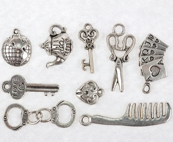 Смешанные животные сердце мотоциклетный пистолет наручники искусственная