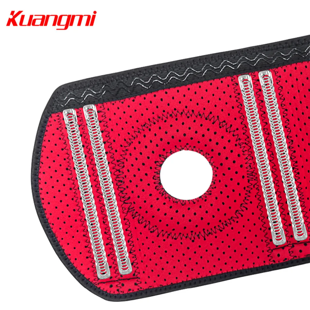 Kuangmi 1 предмет коленного бандажа Поддержка спортивная одежда Обёрточная бумага
