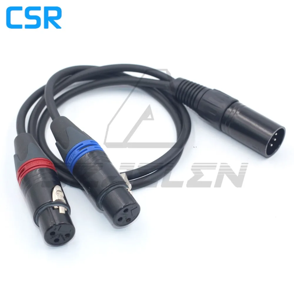XLR 5PIN штекер (два) 3pin гнездо для ARRI ALEXA XT аудио линии 50 см|Соединители| |