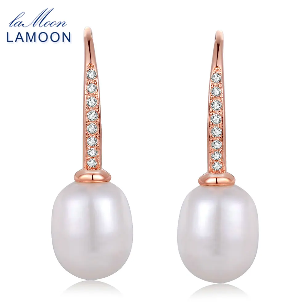 Женские серьги подвески из серебра 925 пробы с пресноводным жемчугом|drop earrings|jewelry