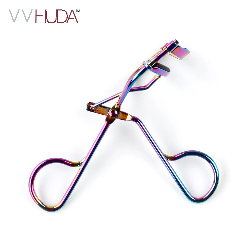 Щипцы для завивки ресниц VVHUDA инструмент из радужной нержавеющей стали макияжа