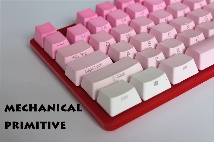 MP 104/87 клавиши радий valture боковая печатная клавиша красный градиент Cherry MX Переключатель PBT колпачки для механической игровой клавиатуры