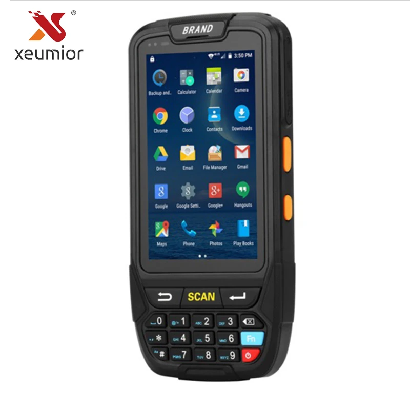 Xeumior PDA Android Портативный pos терминал NFC сканер штрих кода промышленные Прочные