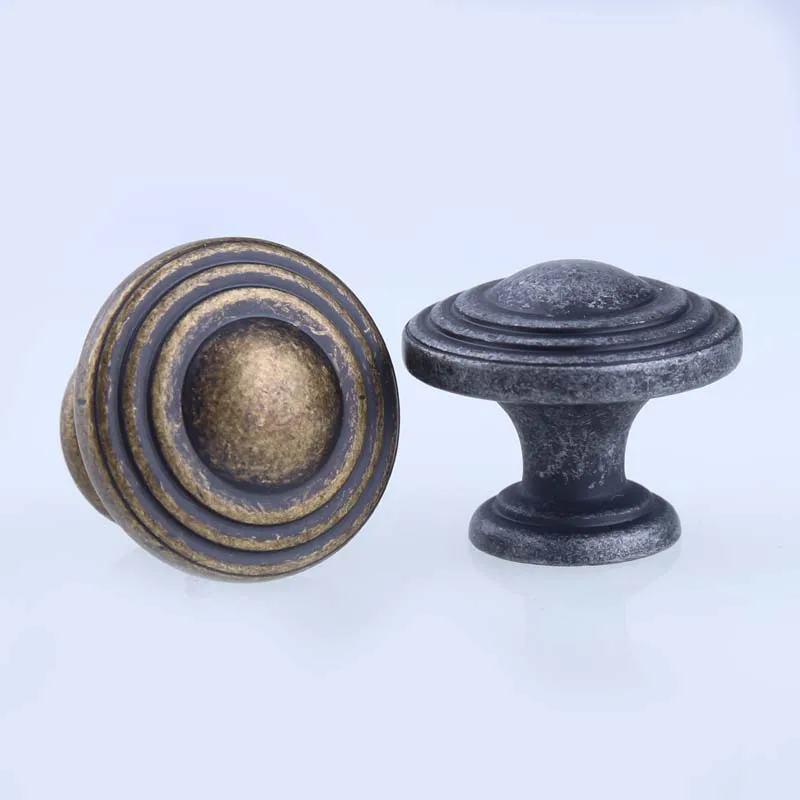 30 мм винтажная мебель в неблагоприятном стиле железная ручка для ящика шкафа