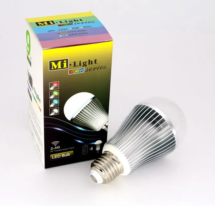 Новая светодиодная RGB лампа Mi. E27 E14 GU10 5 Вт 6 8 9 с регулируемой яркостью|dimmable e27|gu10 5we27