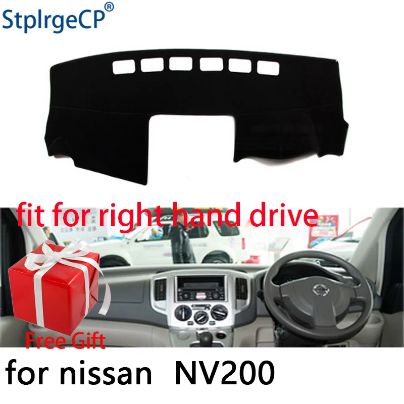 

Car Dashboard Cover Mat for Nissan NV200 Vanette Evalia 2010-2016 Right Hand Drive Dashmat Pad Dash Covers Dashboard Accessories