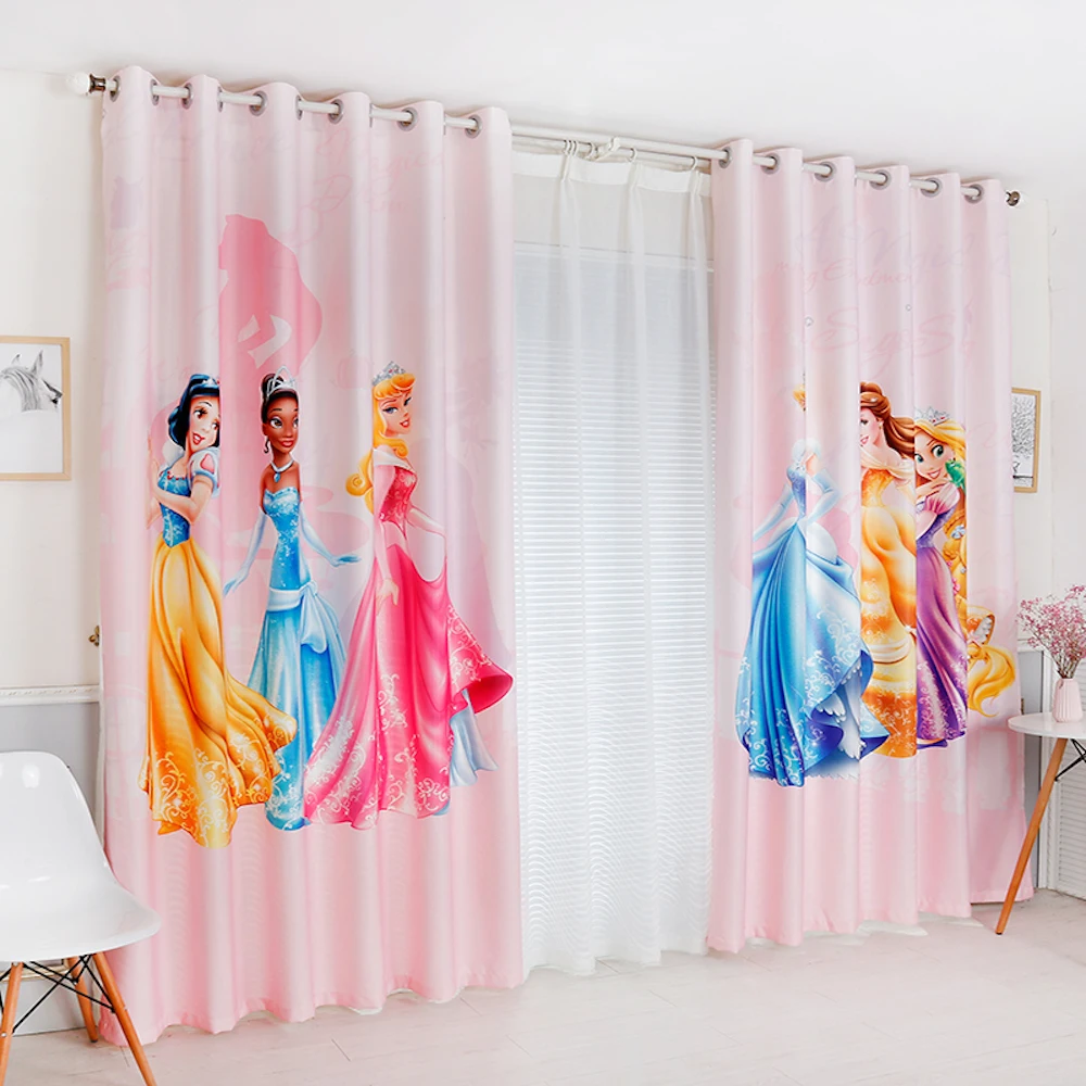 Занавески на окна с втулкой заказ 2 шт. занавески для детской комнаты платье из