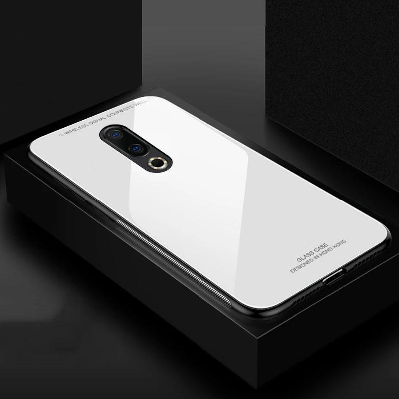 Для meizu 16th чехол, силиконовая рамка, закаленное стекло, задняя крышка, Жесткий Чехол, защитный чехол для meizu 16 plus