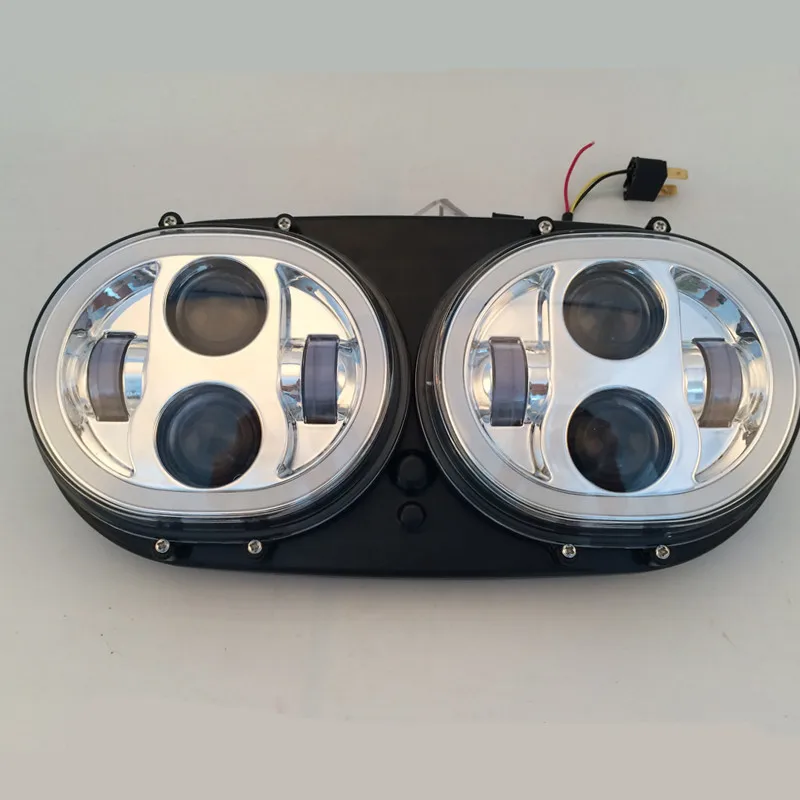 Светодиодный прожектор 80 Вт для езды на мотоцикле Harley|for harley|light forroad glide headlight |