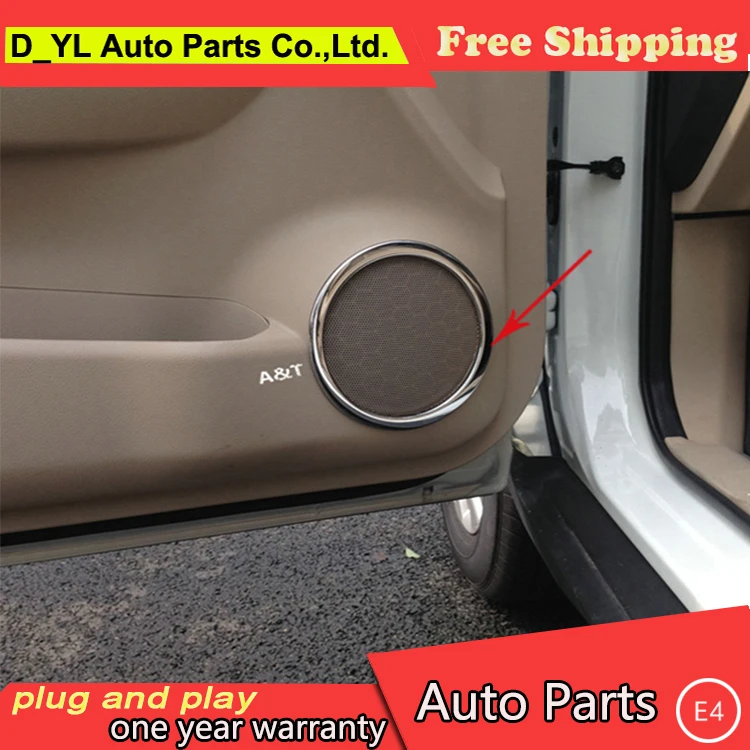 Тюнинг автомобилей для Nissan X-Trail 2014 2015 2016 ABS Chrome 4 дверные Рог кольцо Декоративные