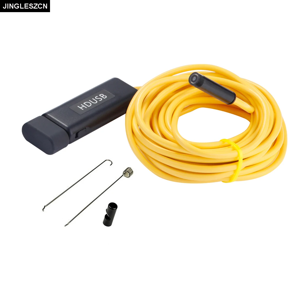 Jingleszcn Беспроводной HD USB эндоскопа 9 мм объектив 2 м 5 10 проводных Wi Fi Камера