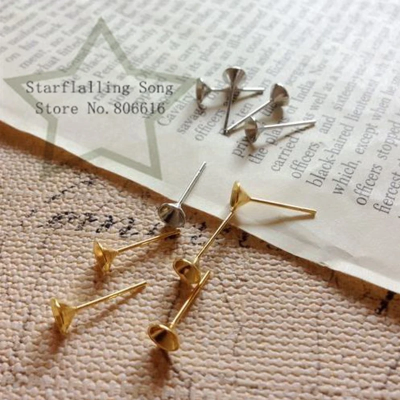 

5*14 мм 150 шт. (без никеля ~) серьги-гвоздики, шпильки, ювелирные изделия и аксессуары