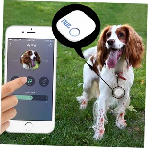 Белый гайка 2 Смарт мини-тег Bluetooth трекер ребенок Pet ключ Finder сигнализация брелок-локатор GPS