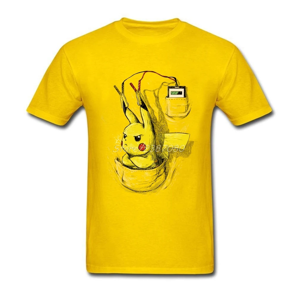 Новинка 2019 футболка Pokemon pp Мужская из хлопка XXXL футболки с коротким рукавом |