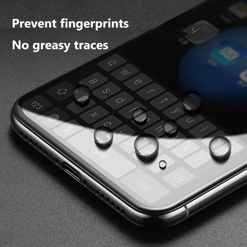 Премиум чехол для телефона для IPhone 11 11Pro 11 Pro Max скрытый узор против отпечатков пальцев закаленное стекло экран