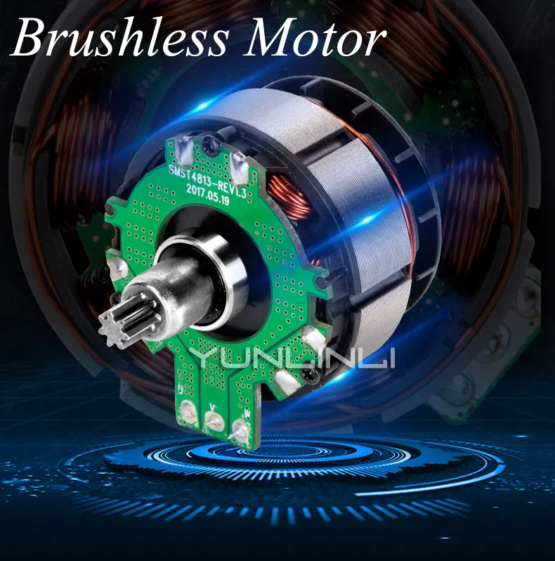 Electric Wrench Brushless Impact Socket Wrench Hand Battery Charging Electric Power Tools 168TV13000