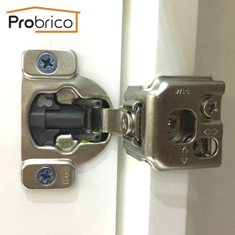 probrico 4 pair kitchen cabinet hinge chm36h1 1 4 concealed frame insert overlay furniture cupboard door hinge free global shipping