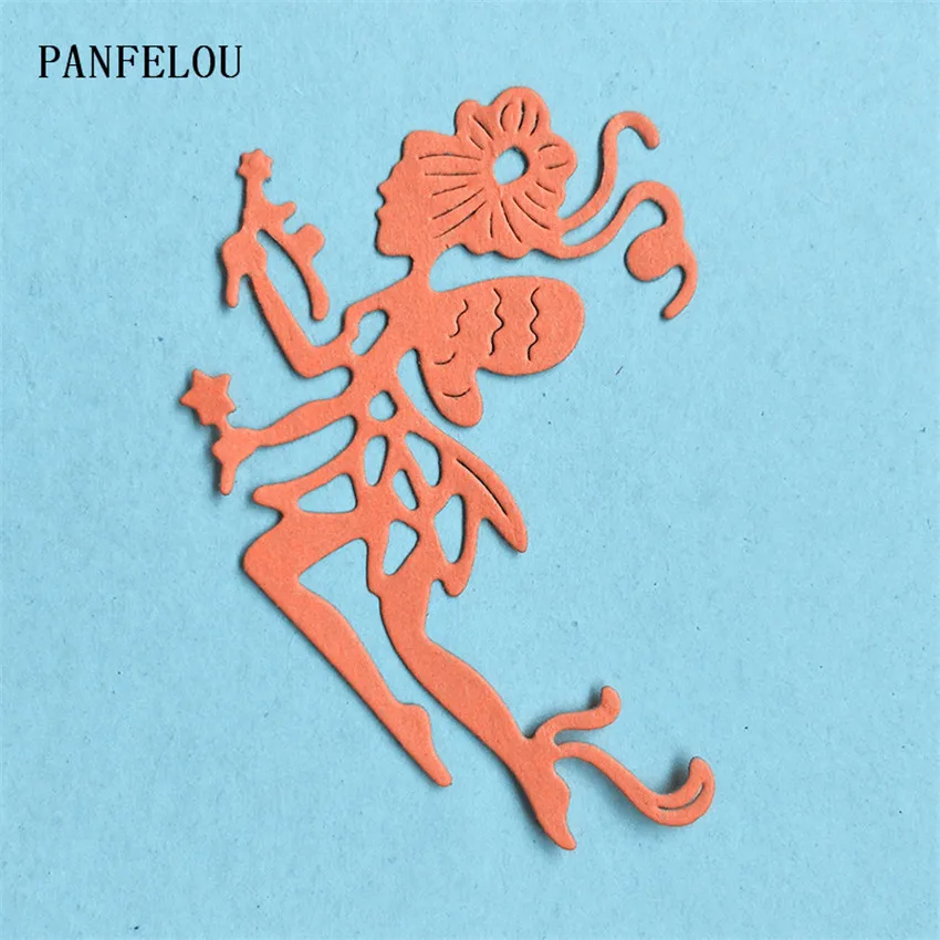 PANFELOU Metal craft Marine fairy die cutting dies for Scrapbooking/DIY Easter wedding Halloween cards Hand account | Дом и сад