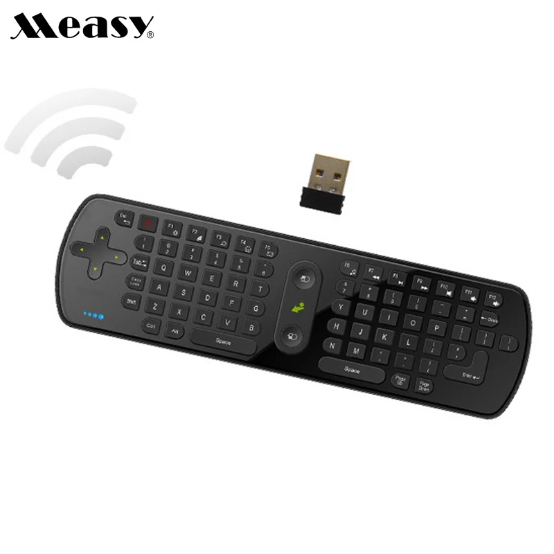 [Бесплатная доставка] Measy RC11 английская версия клавиатуры Air Mouse для Android TV Box/PC/IP
