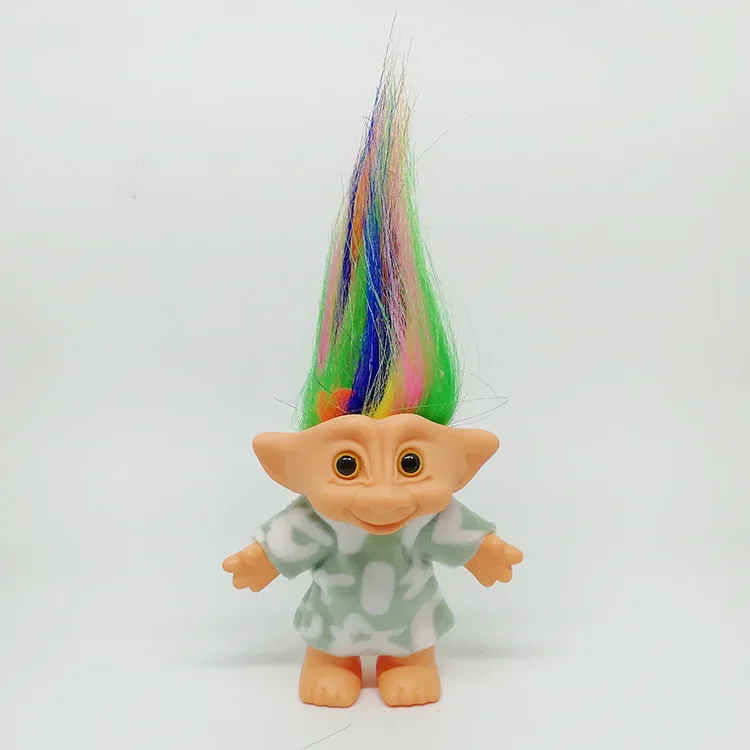 10 см Классическая одежда куклы тролли фигурки игрушки Leprechauns Russ Troll для детей