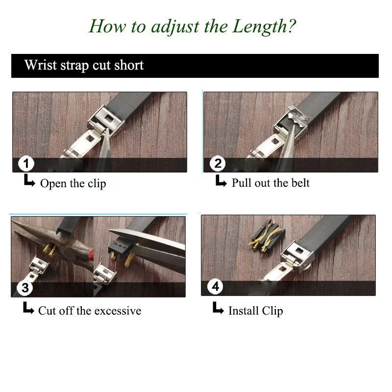 1 шт. мужской регулируемый браслет из нержавеющей стали | Дом и сад