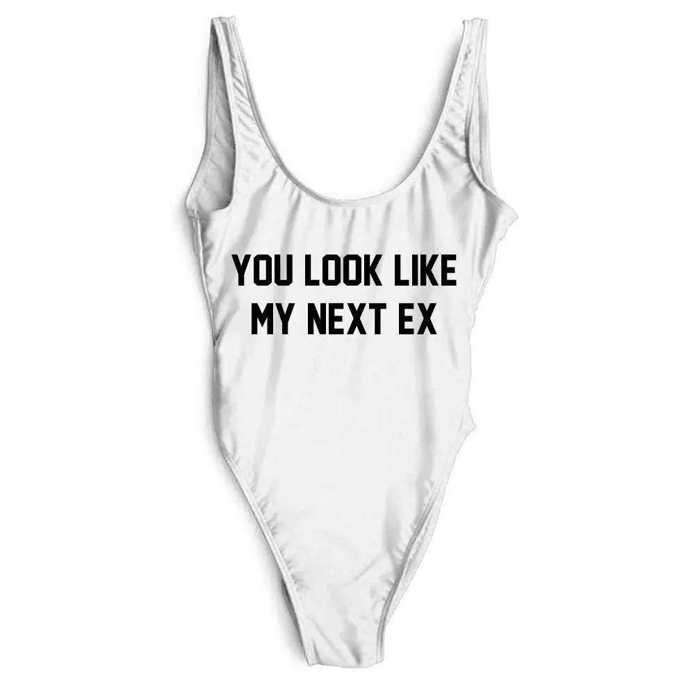 Модный женский купальник YOU LIKE MY NEXT смешной Tumblr для девочек сексуальное боди