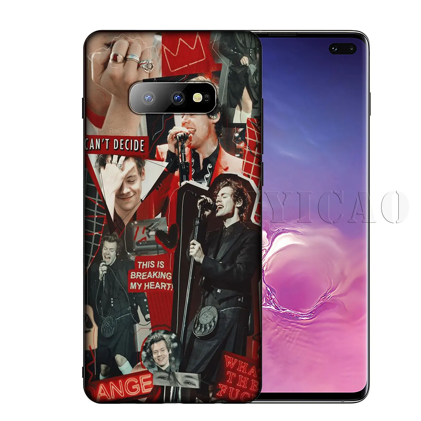Harry Styles Treat People With Kindness Soft Phone Case for Samsung Galaxy S20 Ultra S10 Lite S9 S8 Plus S6 S7 Edge S10e |